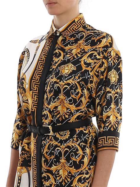 Versace Collection Women Abito Donna Jersey Signature Print